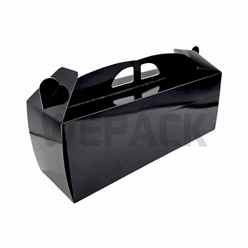 Cutii Tort Negre Carton Laminat Baton/ Holder